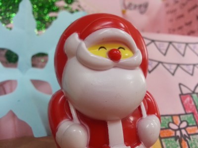 Santa and Christmas Cards. Jen Dempsey.